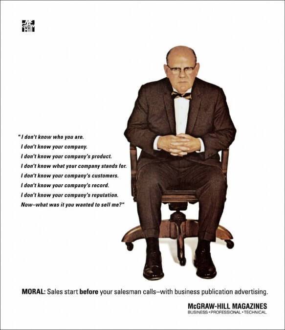 B2B marketing - corporate advertising - McGraw Hill Magazine